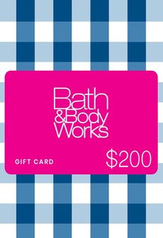 Bath & Body Works Gift Card 200 USD - Key - UNITED STATES bathandbodyworks.com - [Email/Instant Delivery]