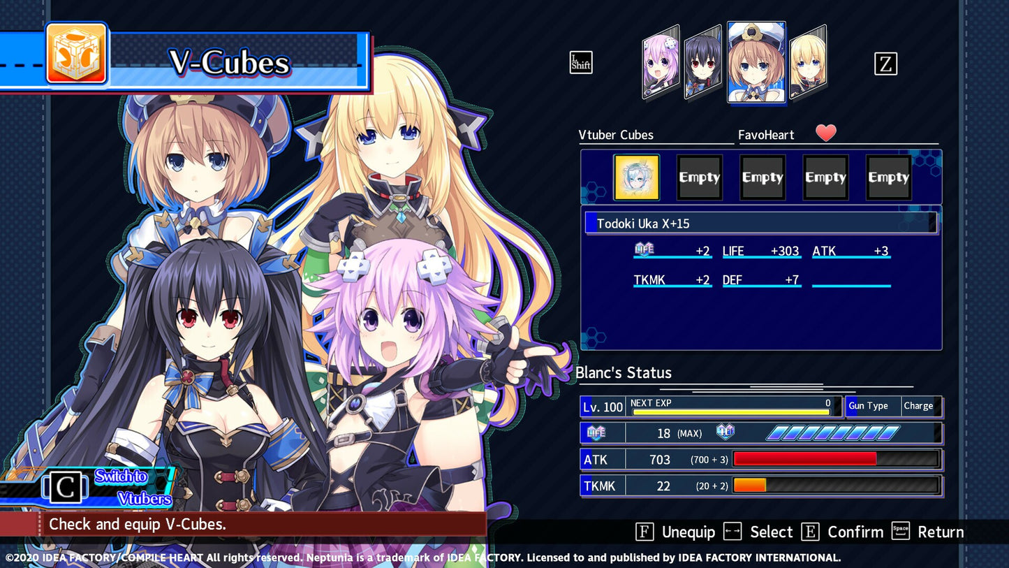 Neptunia Virtual Stars - Todoki Uka Pack (PC) - Steam Gift - GLOBAL  [Email/Instant Delivery]