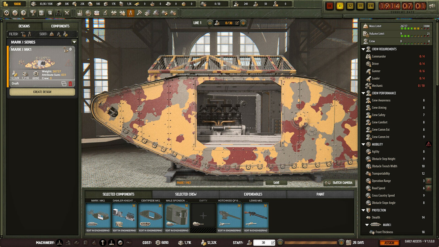 Arms Trade Tycoon: Tanks (PC) - Steam Gift - GLOBAL  [Email/Instant Delivery]