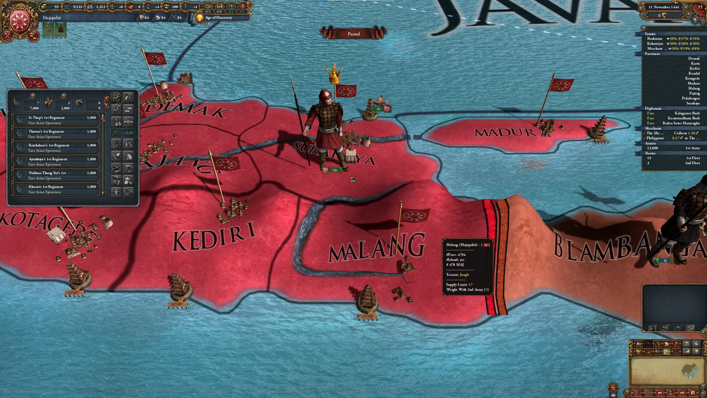Expansion - Europa Universalis IV: Leviathan (PC) - Steam Key - GLOBAL   - Paradox Interactive [Email/Instant Delivery]