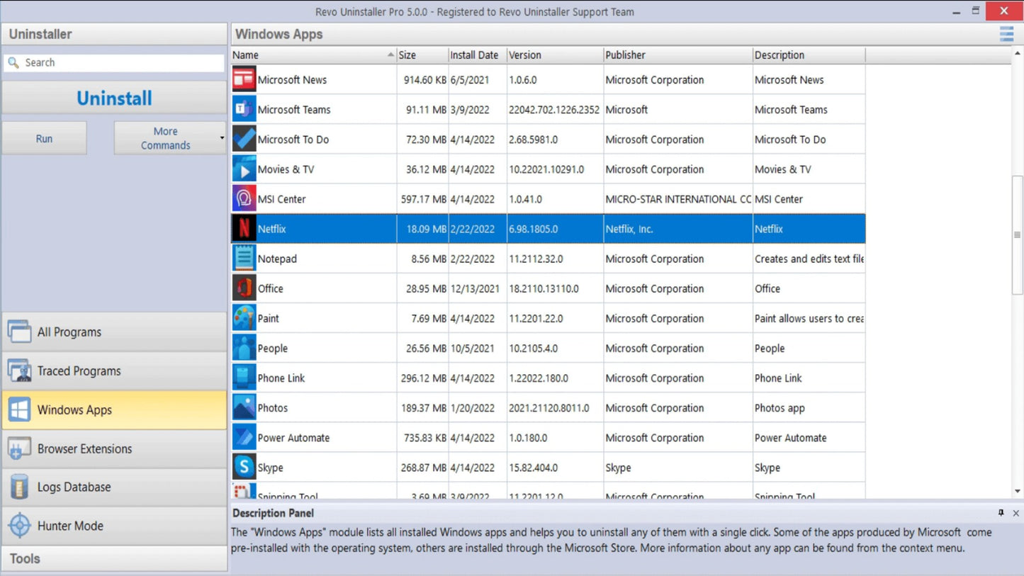 Revo Uninstaller Pro 5 (1 PC, 1 Year) - revouninstaller Key - GLOBAL  [Email/Instant Delivery]