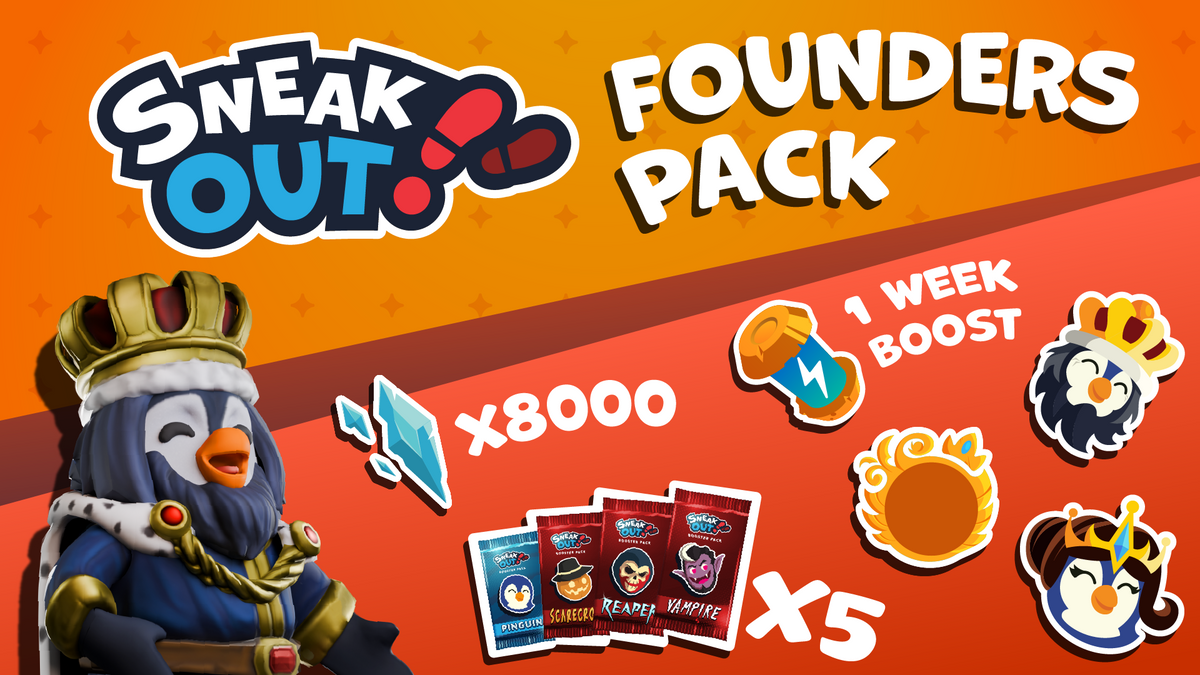 Sneak Out - Fouders Pack DLC PC Steam CD Key  REGION FREE Kinguin - [Email/Instant Delivery]
