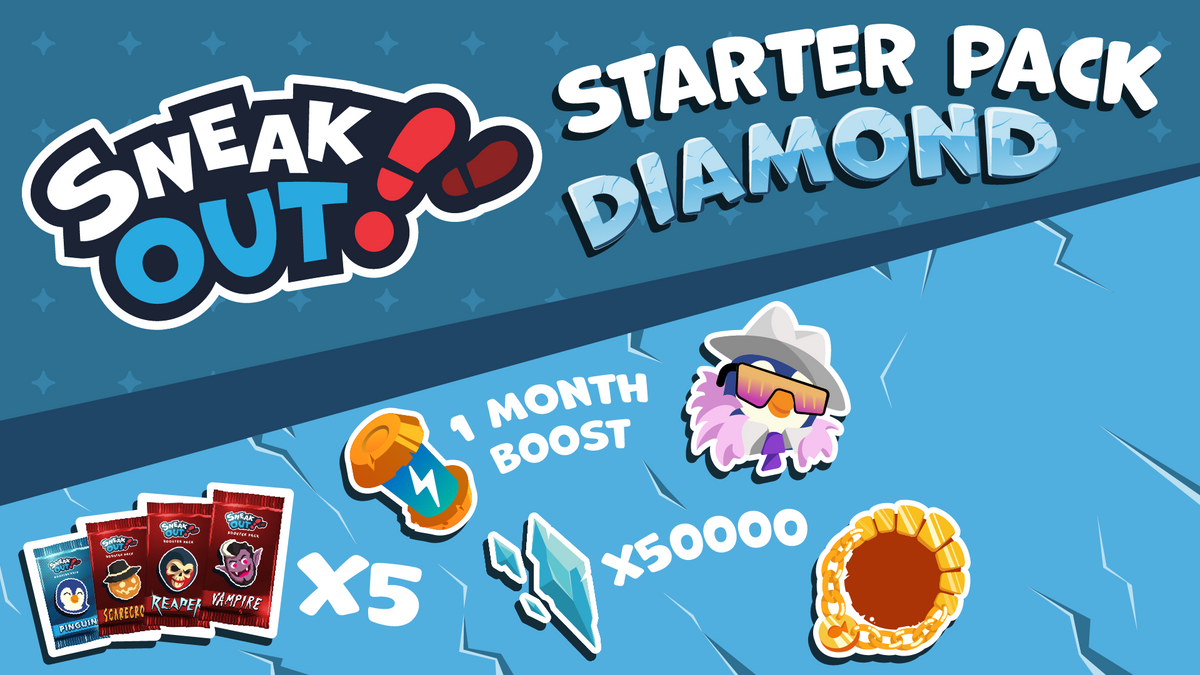 Sneak Out - Starter Pack Diamond DLC PC Steam CD Key  REGION FREE Kinguin - [Email/Instant Delivery]