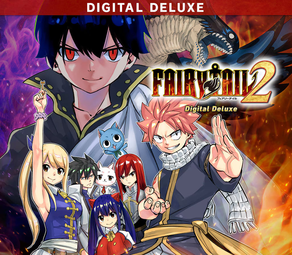 FAIRY TAIL 2 Digital Deluxe Edition RoW PC Steam CD Key  REST OF THE WORLD KOEI TECMO GAMES CO. - [Email/Instant Delivery]