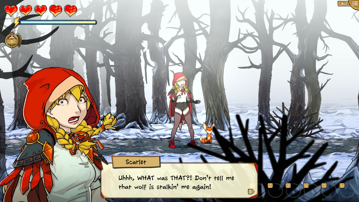 Scarlet Hood and the Wicked Wood (PC) - Steam Key - GLOBAL   - Headup [Email/Instant Delivery]