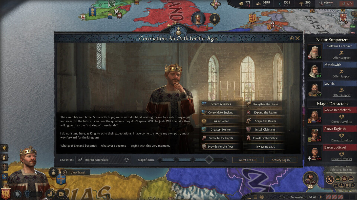 Crusader Kings III: Coronations (PC) - Steam Key - GLOBAL   - Paradox Interactive [Email/Instant Delivery]