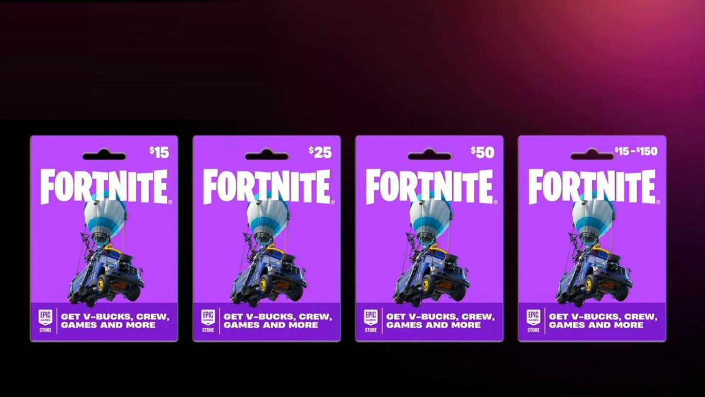 Fortnite / Epic Games Gift Card 150 USD  - Epic Games Key  - UNITED STATES  [Email/Instant Delivery]