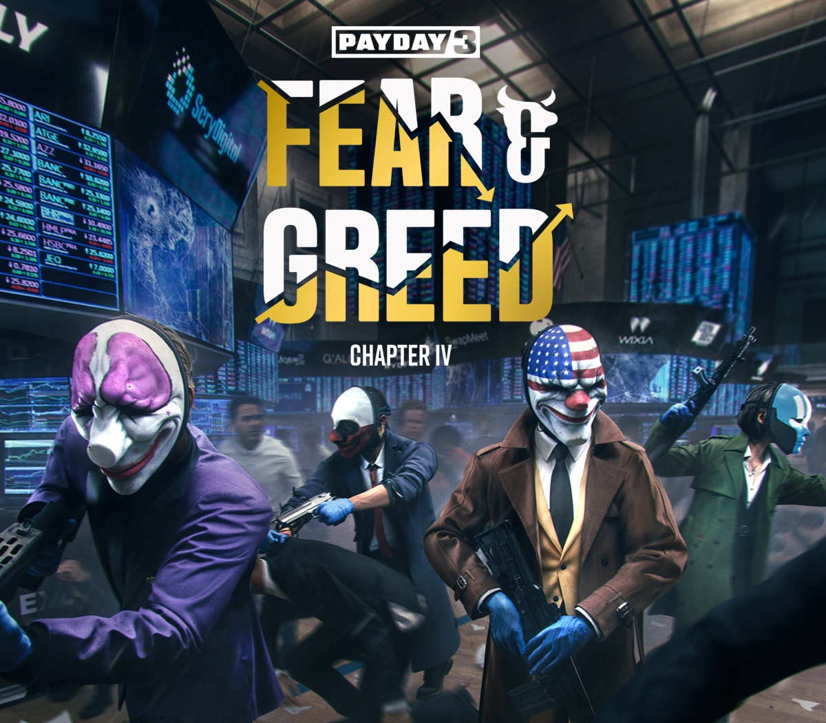PAYDAY 3: Chapter 4 - Fear & Greed DLC PC Steam CD Key  REGION FREE Deep Silver - [Email/Instant Delivery]