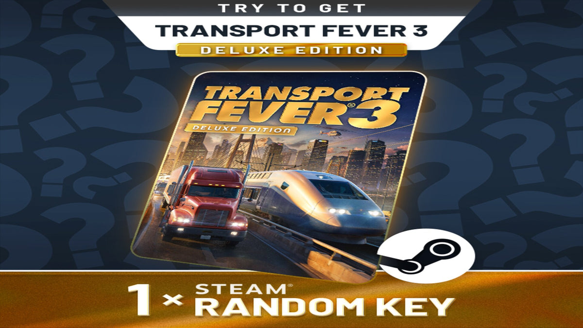 Try To Get Transport Fever 3 - Random Deluxe Edition  1 Key (PC) - Steam Key - GLOBAL  [Email/Instant Delivery]