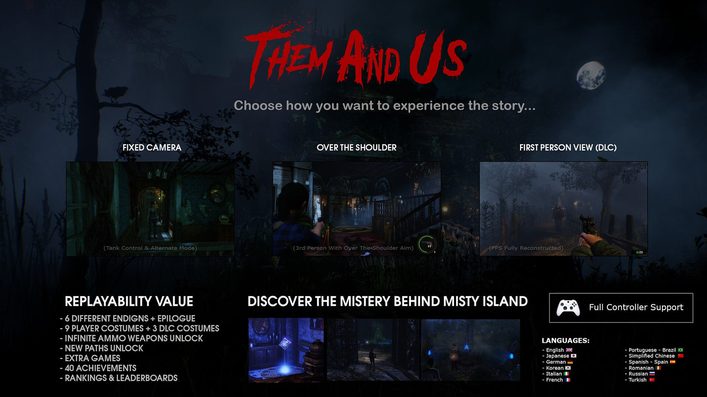 Them and Us (PC) - Steam Gift - GLOBAL   - Tendogames [Email/Instant Delivery]