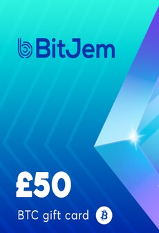 BitJem Crypto Gift Card Bitcoin 50 GBP - BitJem Key  [Email/Instant Delivery]