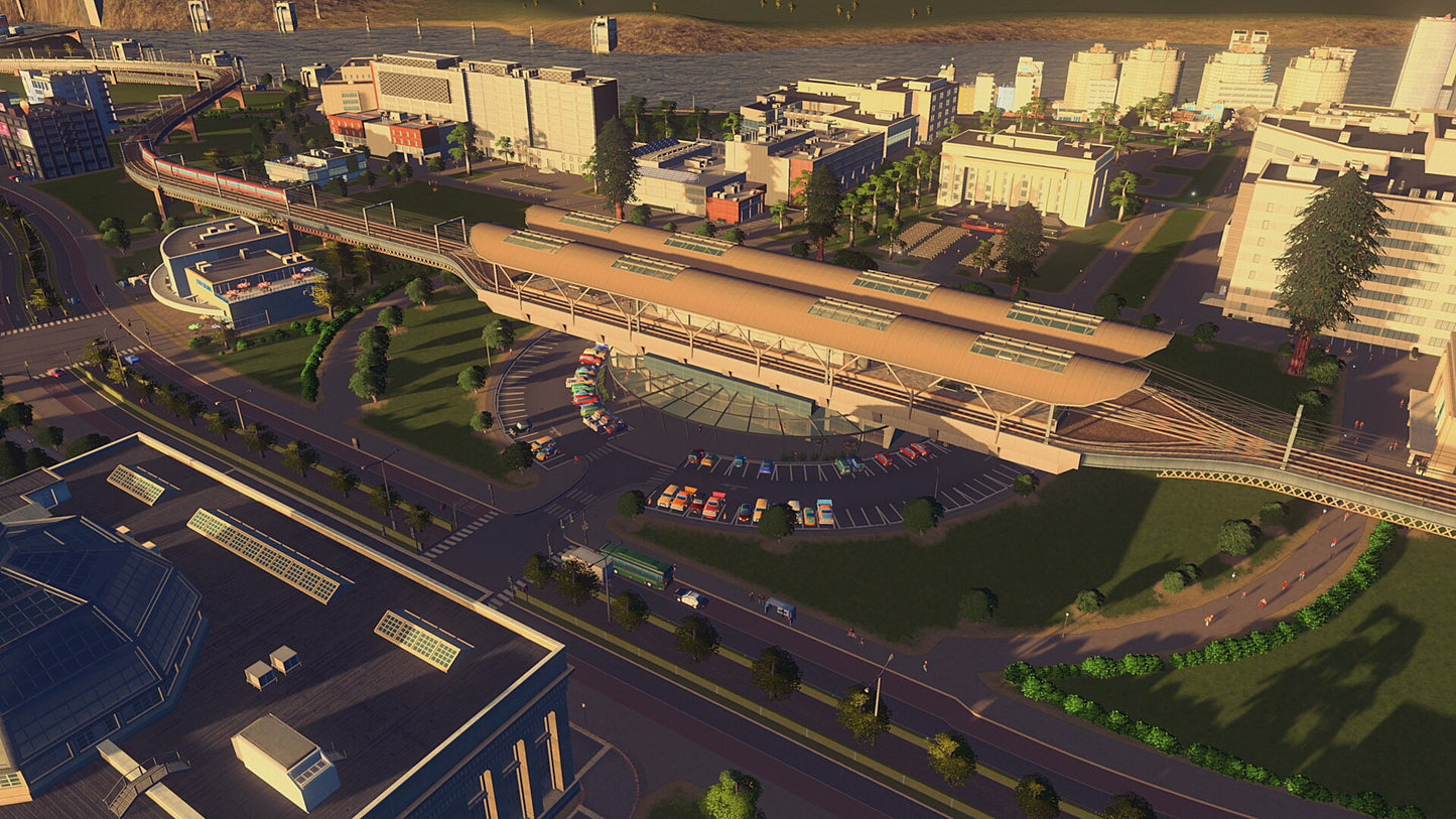 Cities: Skylines - Content Creator Pack: Train Stations (PC) - Steam Key - GLOBAL   - Paradox Interactive [Email/Instant Delivery]
