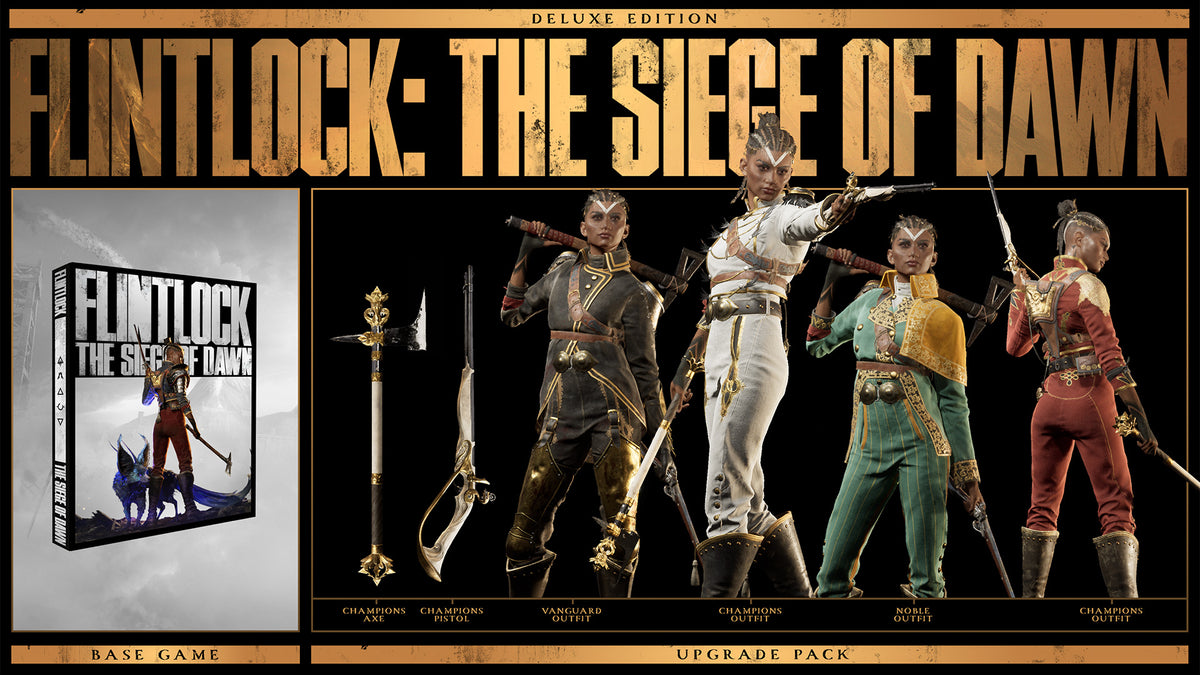 Flintlock: The Siege of Dawn Deluxe Edition PC Steam CD Key  REGION FREE Kepler Interactive - [Email/Instant Delivery]