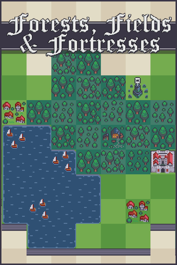 Forests, Fields and Fortresses PC Steam CD Key  REGION FREE 9 Eyes Game Studio - [Email/Instant Delivery]