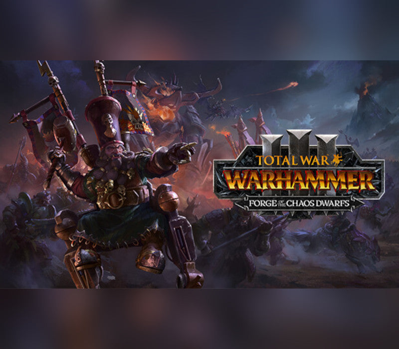 Total War: WARHAMMER III - Forge of the Chaos Dwarfs DLC US PC Steam CD Key  AMERICAS SEGA - [Email/Instant Delivery]