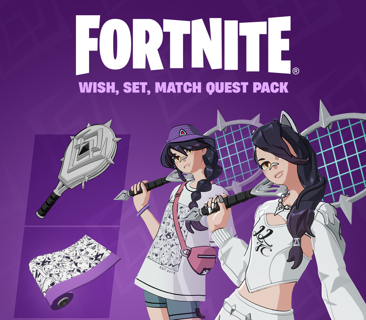 Fortnite - Wish, Set, Match Quest Pack DLC US XBOX One / Xbox Series X|S CD Key  United States Epic Games - [Email/Instant Delivery]