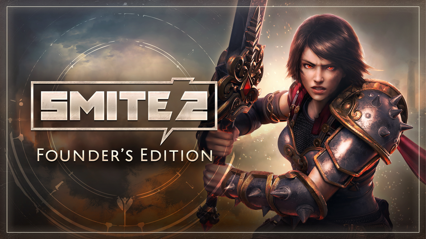 SMITE 2 Founders Edition Bundle PC Epic Games Account  REGION FREE Hi-Rez Studios - [Email/Instant Delivery]
