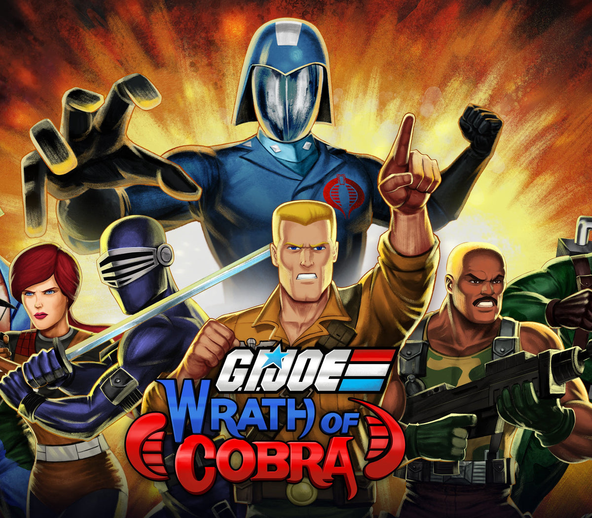 G.I. Joe: Wrath of Cobra RoW PC Steam CD Key  REST OF THE WORLD indie.io - [Email/Instant Delivery]