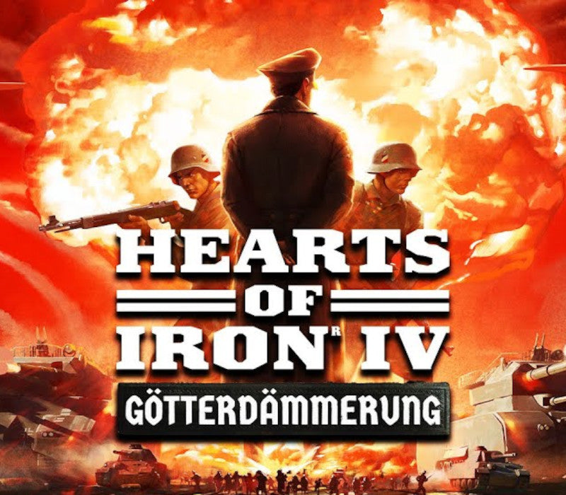 Hearts of Iron IV - Götterdämmerung DLC EU PC Steam CD Key  EUROPE  [Email/Instant Delivery]