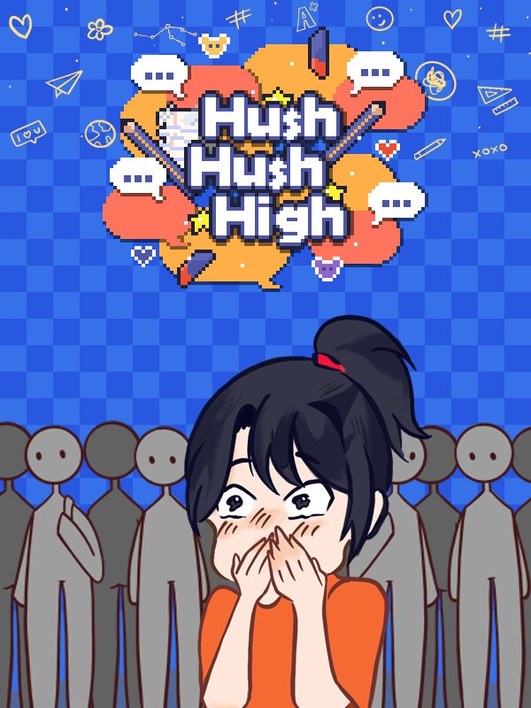 Hush Hush High PC Steam CD Key  REGION FREE Bablabo Games - [Email/Instant Delivery]
