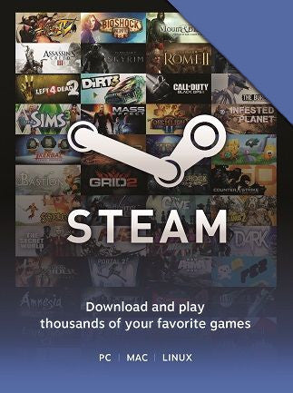 Steam Gift Card 50 EUR  - Steam Key - Europe (EU)   - Steam [Email/Instant Delivery]