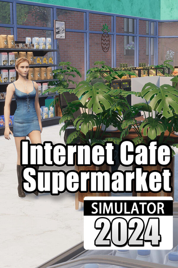 Internet Cafe & Supermarket Simulator 2024 PC Steam Account  REGION FREE SmartPlayGames - [Email/Instant Delivery]