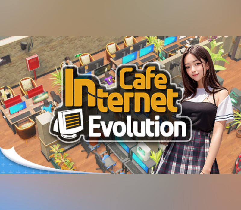 Internet Cafe Evolution PC Epic Games Account Steam -  REGION FREE Tiny Flame Games - [Email/Instant Delivery]
