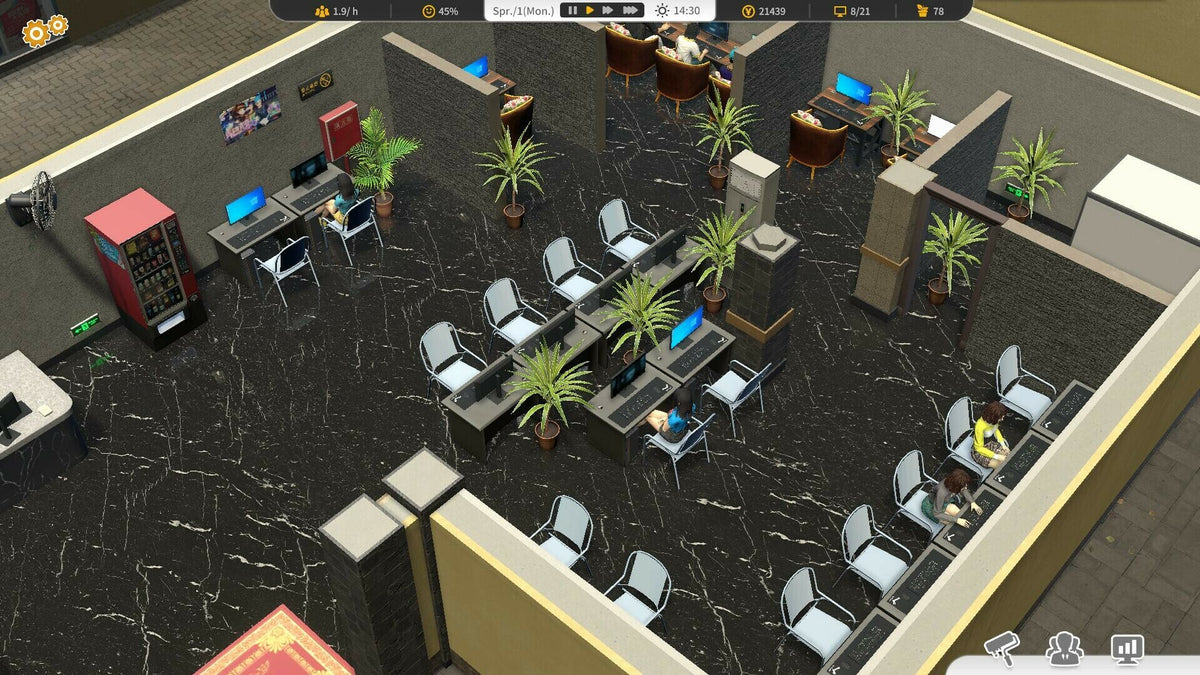 Internet Cafe Evolution PC Steam Account  REGION FREE Tiny Flame Games - [Email/Instant Delivery]