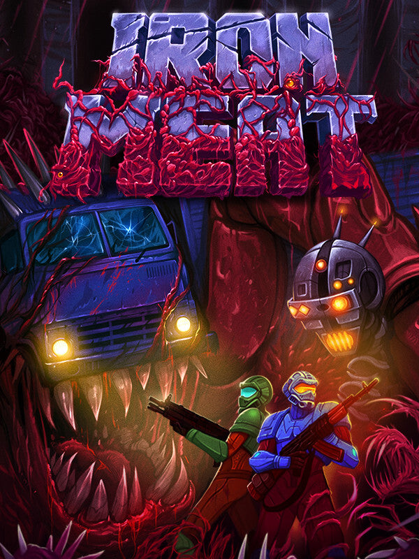 Iron Meat PC Steam CD Key  REGION FREE Retroware - [Email/Instant Delivery]