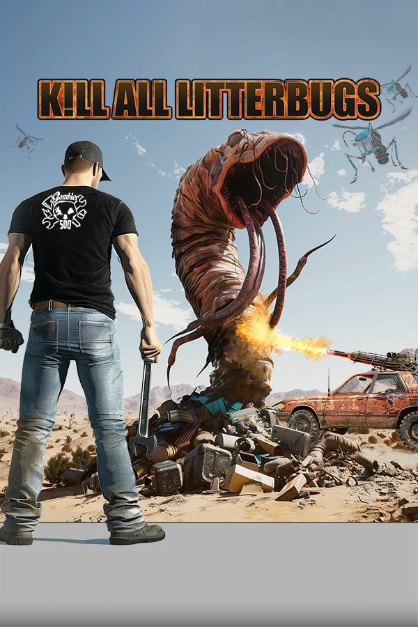 K!ll All Litterbugs PC Steam CD Key  REGION FREE Headbox - [Email/Instant Delivery]