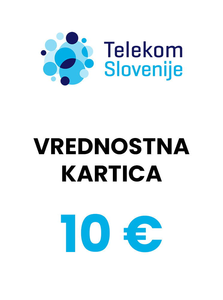 Telekom Slovenija vrednostna kartica 10 € (EUR) Other -  - Other [Email/Instant Delivery]