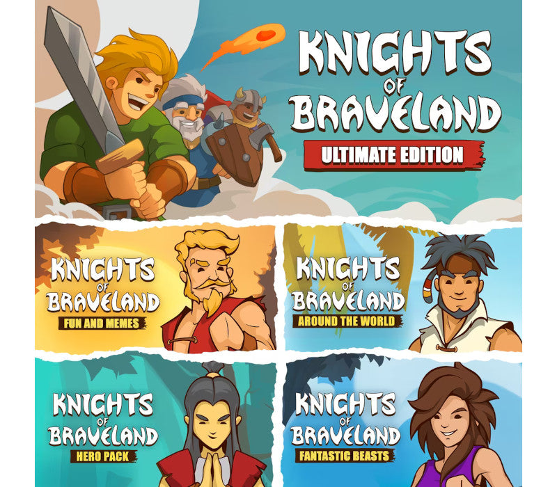 Knights of Braveland Ultimate Edition AR XBOX One / Xbox Series X|S CD Key Xbox One -  Argentina Tortuga Team - [Email/Instant Delivery]