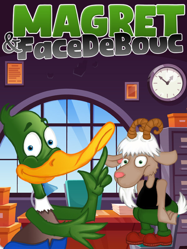 Magret & FaceDeBouc ''The buddy-buddy case'' PC Steam CD Key  REGION FREE Adipson Studio - [Email/Instant Delivery]