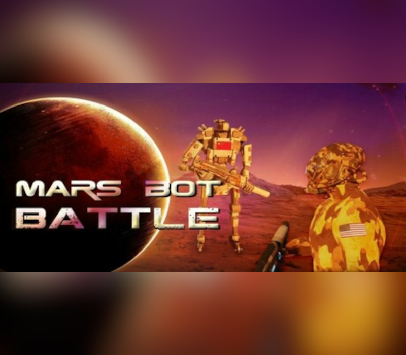 Mars Bot Battle PC Steam CD Key  REGION FREE SIMWERX LLC - [Email/Instant Delivery]