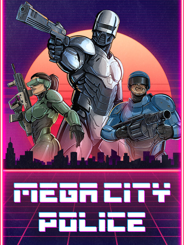 Mega City Police Steam CD Key  REGION FREE Ravenage Games - [Email/Instant Delivery]