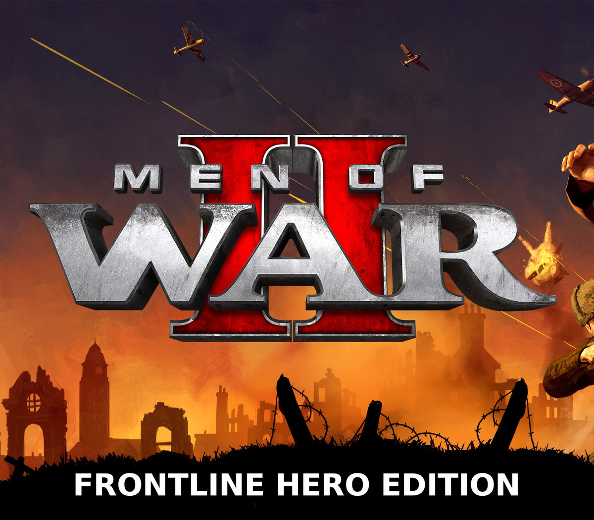 Men of War II Frontline Hero Edition PC Steam Account  REGION FREE Fulqrum Publishing - [Email/Instant Delivery]