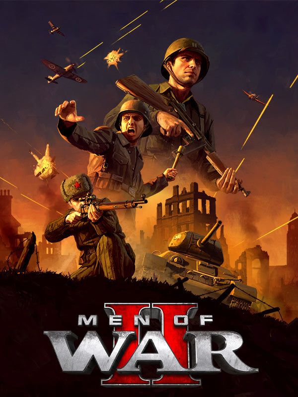 Men of War II RoW PC Steam CD Key  REST OF THE WORLD Fulqrum Publishing - [Email/Instant Delivery]