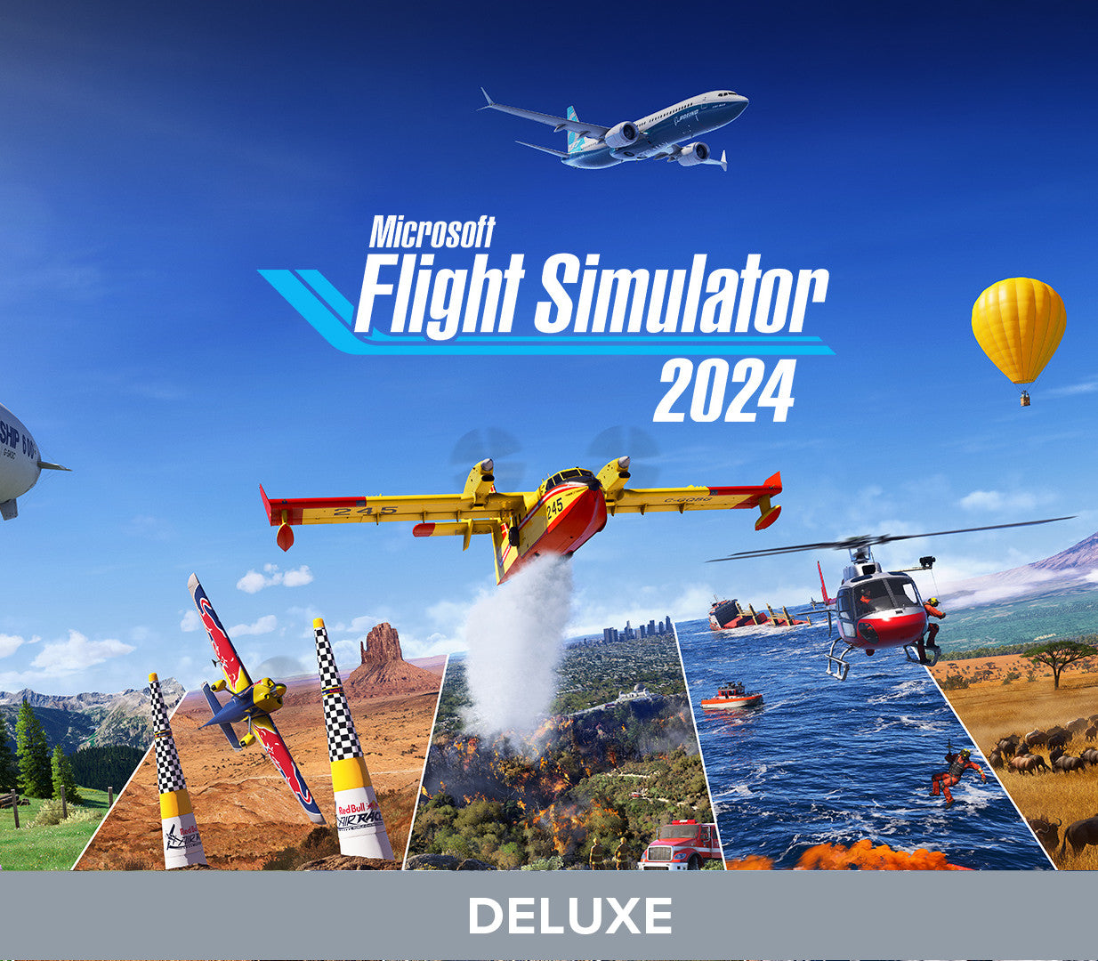 Microsoft Flight Simulator 2024 Deluxe Edition EU Xbox Series X|S / PC CD Key MS Store (PC) -  EUROPE  [Email/Instant Delivery]