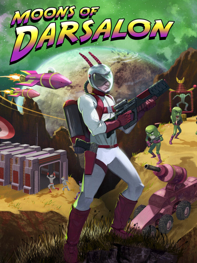 Moons of Darsalon EU (without DE/NL/PL/AT) PS5 CD Key PlayStation 5 -  EUROPE Dr. Kucho! Games - [Email/Instant Delivery]