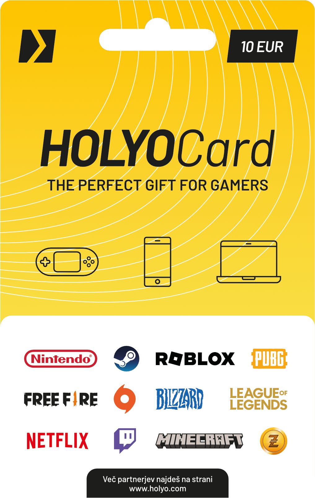 HOLYO Gift Card 10 EUR - HOLYOCARD - Europe Other -  - Other [Email/Instant Delivery]