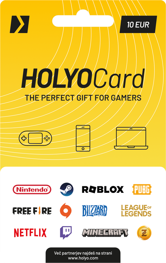 HOLYO Gift Card 10 EUR - HOLYOCARD - Europe Other -  - Other [Email/Instant Delivery]