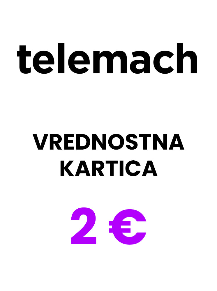 Telemach Slovenija vrednostna kartica 2 € (EUR) Other -  - Other [Email/Instant Delivery]