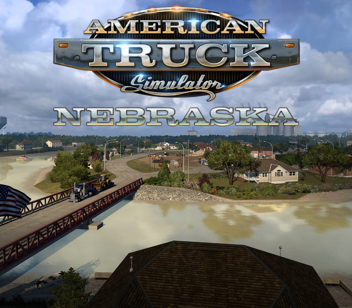 American Truck Simulator - Nebraska DLC PC Steam CD Key  REGION FREE SCS Software - [Email/Instant Delivery]