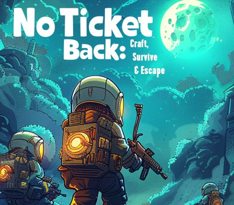 No Ticket Back: Craft, Survive & Escape PC Steam CD Key  REGION FREE  [Email/Instant Delivery]