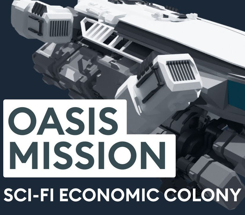 Oasis Mission: Sci-Fi Economic Colony Sim PC Steam CD Key  REGION FREE Lunar pug studio - [Email/Instant Delivery]