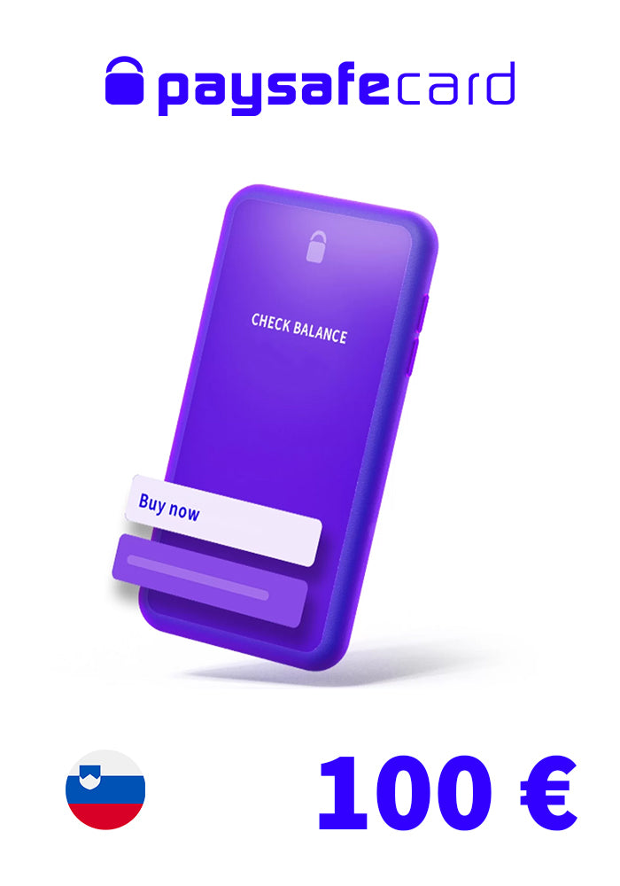 paysafecard 100 EUR Voucher Slovenia (SI) Other -  - Other [Email/Instant Delivery]