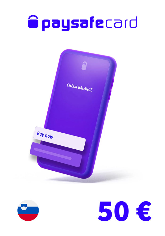 paysafecard 50 EUR Voucher Slovenia (SI) Other -  - Other [Email/Instant Delivery]