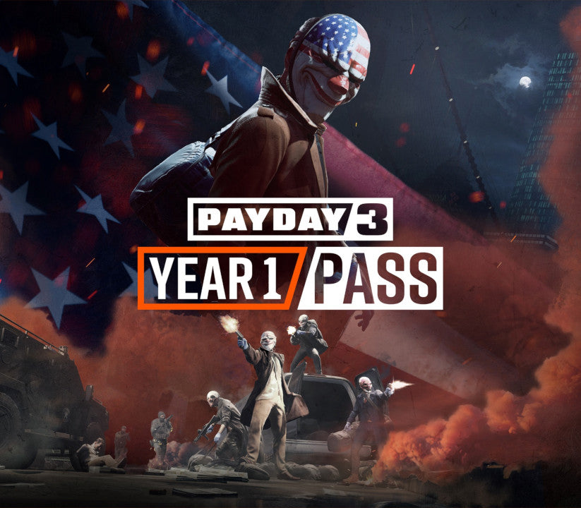 PAYDAY 3 - Year 1 Pass DLC PC Steam CD Key  REGION FREE Deep Silver - [Email/Instant Delivery]