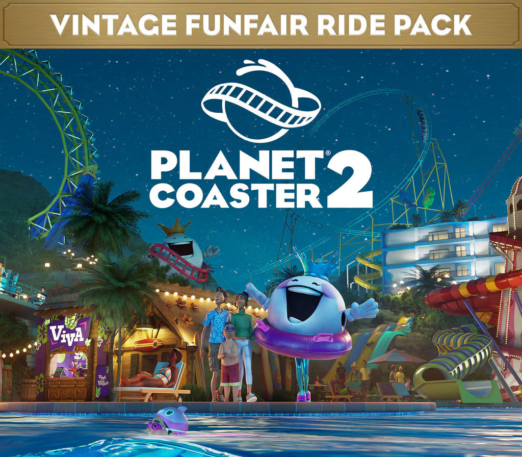 Planet Coaster 2 - Vintage Funfair Ride Pack DLC EU PC Steam CD Key  EUROPE Frontier Developments - [Email/Instant Delivery]
