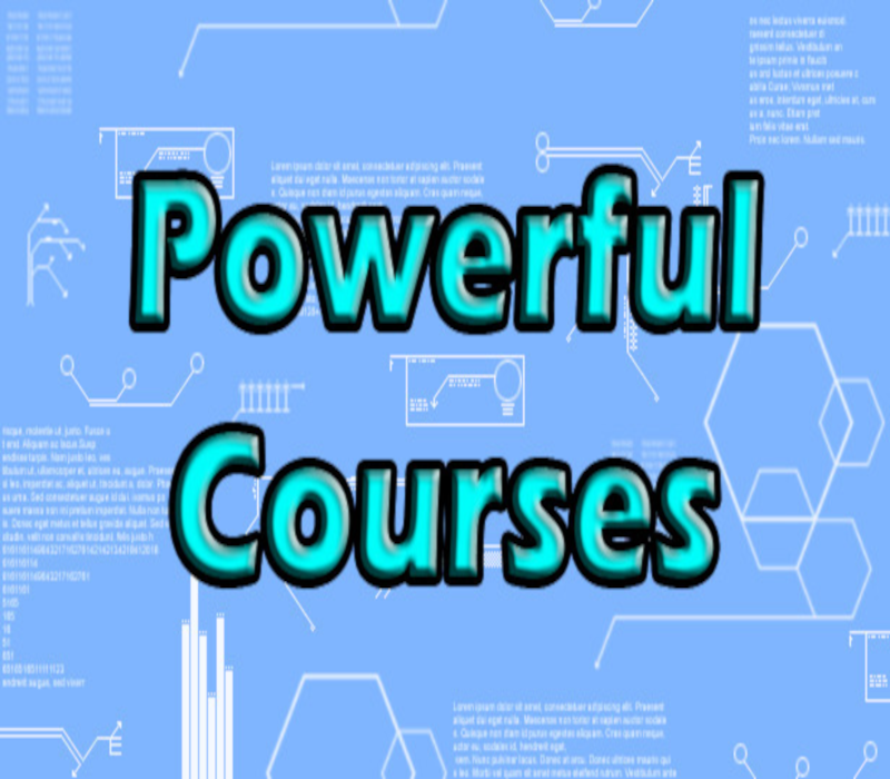 Powerful Courses Steam CD Key  REGION FREE  [Email/Instant Delivery]